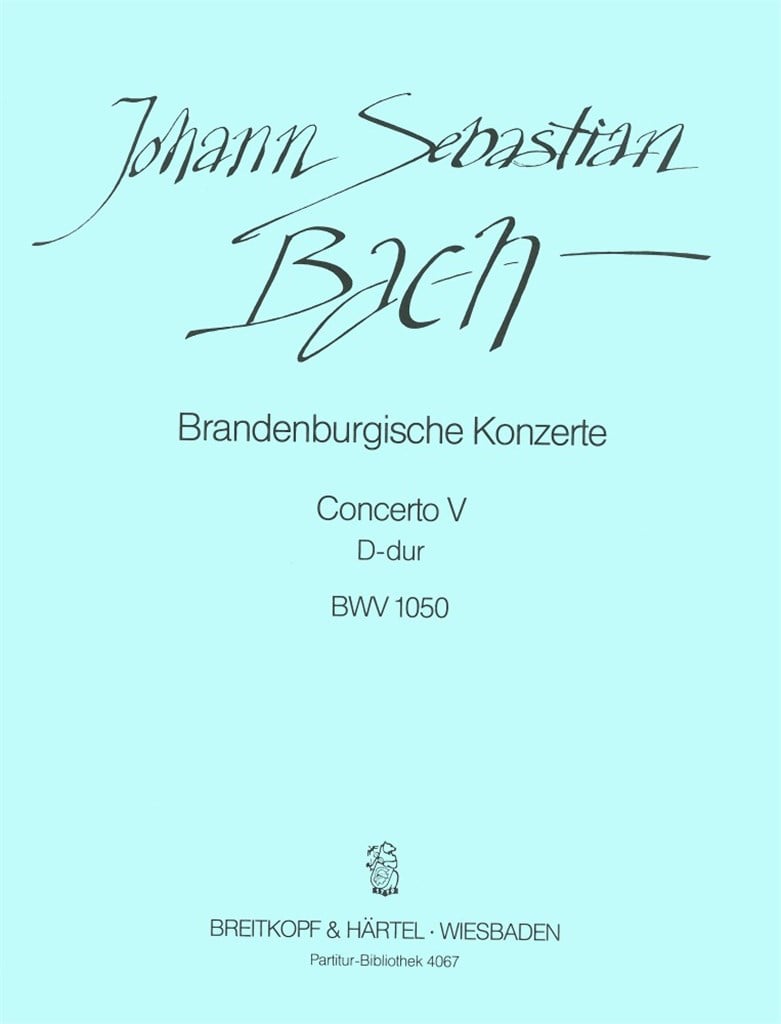 Brandenburg. Konz. 5 D BWV1050